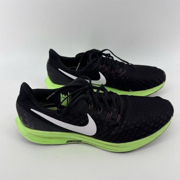 Nike Air Zoom Pegasus 35 Flyease Men's Running Shoes Black Size 10 - Picture 1 of 7